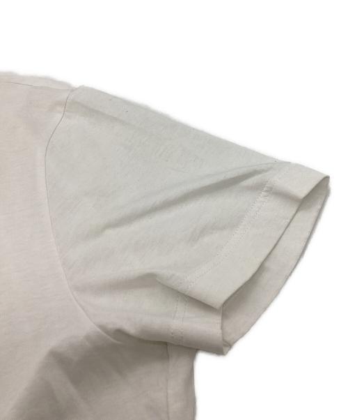 PRADA（プラダ）PRADA (プラダ) トライアングルロゴパッチTシャツ / UJM492 S181 ホワイト サイズ:Mの古着・服飾アイテム