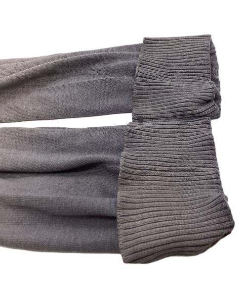 Yohji Yamamoto pour homme（ヨウジヤマモト プールオム）Yohji Yamamoto pour homme (ヨウジヤマモト プールオム) Gradation Loose Knit / HB-K02-090 グレー サイズ:3の古着・服飾アイテム