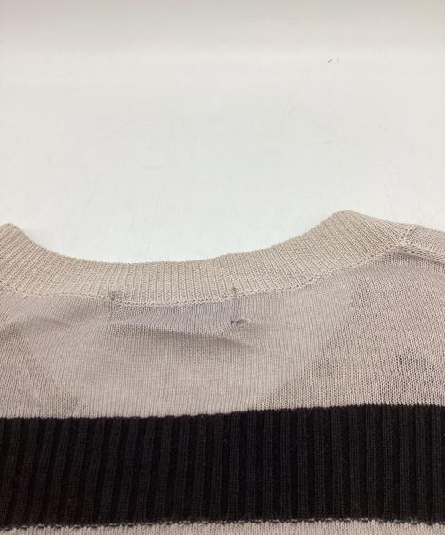 Yohji Yamamoto pour homme（ヨウジヤマモト プールオム）Yohji Yamamoto pour homme (ヨウジヤマモト プールオム) Gradation Loose Knit / HB-K02-090 グレー サイズ:3の古着・服飾アイテム
