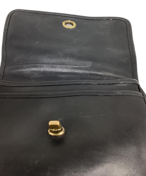COACH（コーチ）COACH (コーチ) ターンロックショルダーバッグ / 9870 ブラックの古着・服飾アイテム