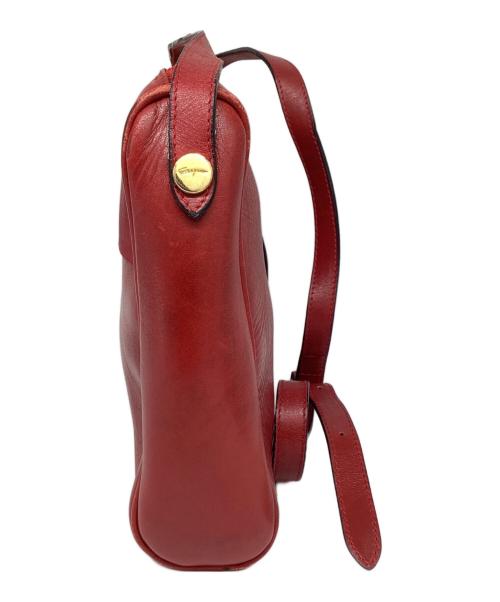 Salvatore Ferragamo（サルヴァトーレ フェラガモ）Salvatore Ferragamo (サルヴァトーレ フェラガモ) リボンショルダーバッグ レッドの古着・服飾アイテム