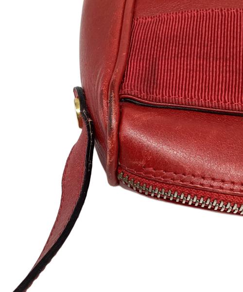 Salvatore Ferragamo（サルヴァトーレ フェラガモ）Salvatore Ferragamo (サルヴァトーレ フェラガモ) リボンショルダーバッグ レッドの古着・服飾アイテム