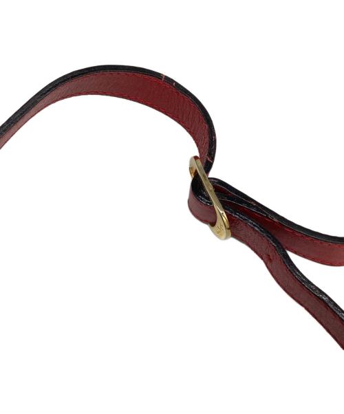 Salvatore Ferragamo（サルヴァトーレ フェラガモ）Salvatore Ferragamo (サルヴァトーレ フェラガモ) リボンショルダーバッグ レッドの古着・服飾アイテム