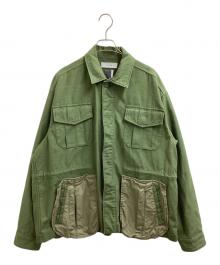 FACETASM（ファセッタズム）の古着「FATIGUE JACKET/ KG0-JK-M08」｜オリーブ