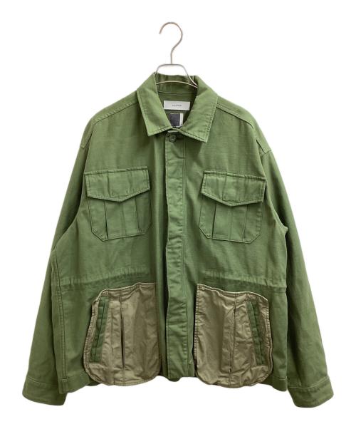 FACETASM（ファセッタズム）FACETASM (ファセッタズム) FATIGUE JACKET/ KG0-JK-M08 オリーブ サイズ:4の古着・服飾アイテム