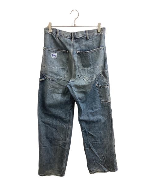 LEE（リー）LEE (リー) DUNGAREES ワイドペインターパンツ ブルー サイズ:Mの古着・服飾アイテム