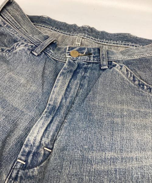 LEE（リー）LEE (リー) DUNGAREES ワイドペインターパンツ ブルー サイズ:Mの古着・服飾アイテム
