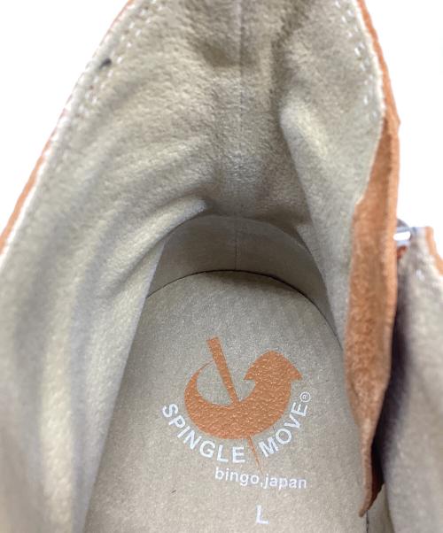 SPINGLE MOVE（スピングルムーヴ）SPINGLE MOVE (スピングルムーヴ) サイドジップスニーカー オレンジ サイズ:Lの古着・服飾アイテム
