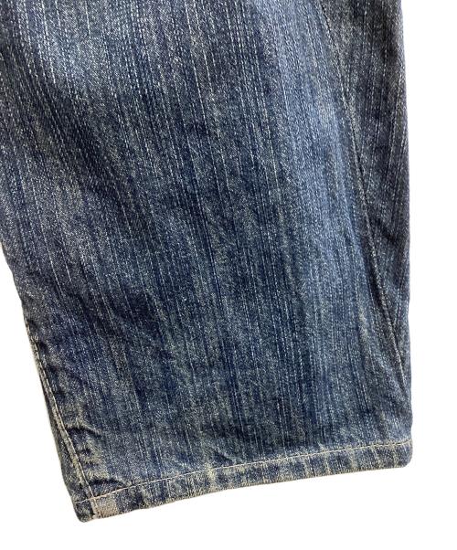 EVISU（エヴィス）EVISU (エヴィス) 立体裁断デニムパンツ / Lot2007 ブルー サイズ:32の古着・服飾アイテム