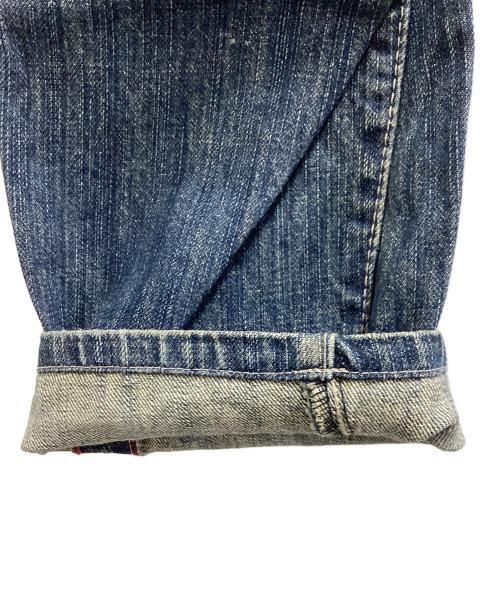 EVISU（エヴィス）EVISU (エヴィス) 立体裁断デニムパンツ / Lot2007 ブルー サイズ:32の古着・服飾アイテム