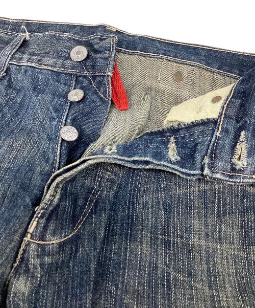 EVISU（エヴィス）EVISU (エヴィス) 立体裁断デニムパンツ / Lot2007 ブルー サイズ:32の古着・服飾アイテム