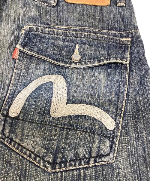 EVISU（エヴィス）EVISU (エヴィス) 立体裁断デニムパンツ / Lot2007 ブルー サイズ:32の古着・服飾アイテム