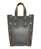 HENDER SCHEMEエンダースキーマ）の古着「assemble hand bag tall S / アッセンブル ハンドバッグ」｜グレー
