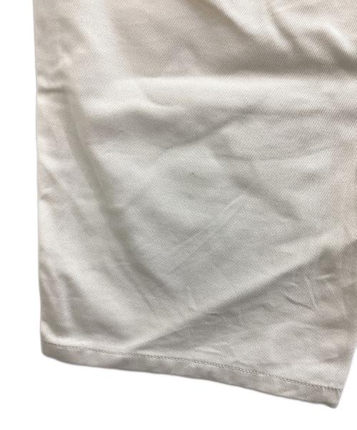 MY（マイ）MY (マイ) ダブルニーパンツ アイボリーの古着・服飾アイテム