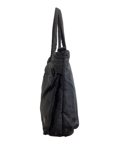 PORTER（ポーター）PORTER (ポーター) TANKER  TOTE BAG ブラックの古着・服飾アイテム