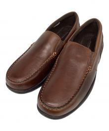 ROCKPORT（ロックポート）の古着「レザースリッポン / RL II VENETIAN II」｜ブラウン