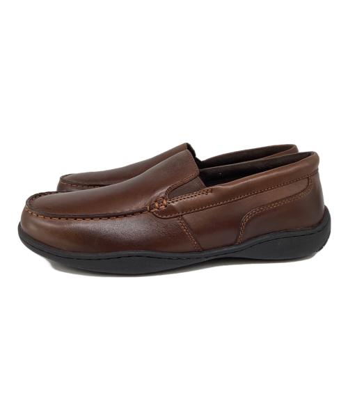 ROCKPORT（ロックポート）ROCKPORT (ロックポート) レザースリッポン / RL II VENETIAN II ブラウン サイズ:26.5cmの古着・服飾アイテム