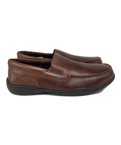 ROCKPORT（ロックポート）ROCKPORT (ロックポート) レザースリッポン / RL II VENETIAN II ブラウン サイズ:26.5cmの古着・服飾アイテム