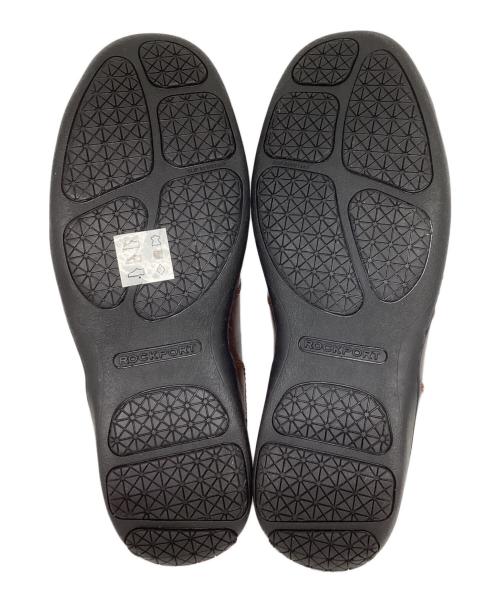 ROCKPORT（ロックポート）ROCKPORT (ロックポート) レザースリッポン / RL II VENETIAN II ブラウン サイズ:26.5cmの古着・服飾アイテム