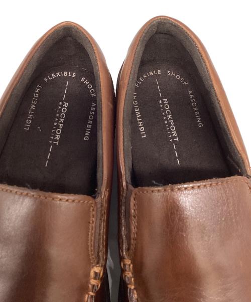 ROCKPORT（ロックポート）ROCKPORT (ロックポート) レザースリッポン / RL II VENETIAN II ブラウン サイズ:26.5cmの古着・服飾アイテム
