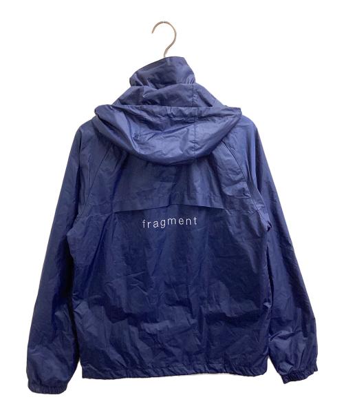 NIKE（ナイキ）NIKE (ナイキ) FRAGMENT DESIGN (フラグメントデザイン) HALF-ZIP JACKET ネイビー サイズ:Mの古着・服飾アイテム