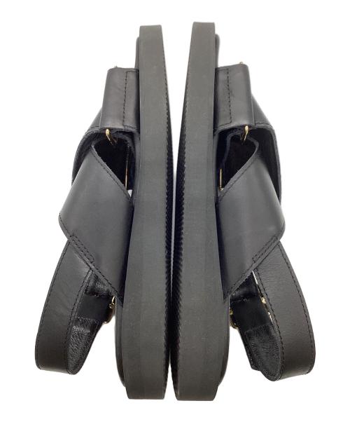 PADRONE（パドローネ）PADRONE (パドローネ) STUDIOUS (ステュディオス) 別注BELT SANDAL ブラック サイズ:40の古着・服飾アイテム
