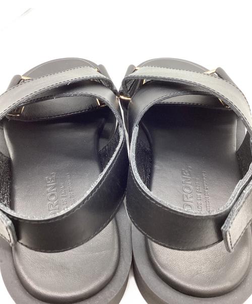 PADRONE（パドローネ）PADRONE (パドローネ) STUDIOUS (ステュディオス) 別注BELT SANDAL ブラック サイズ:40の古着・服飾アイテム