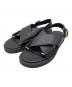 PADRONE（パドローネ）の古着「別注BELT SANDAL」｜ブラック