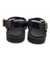 中古・古着 PADRONE (パドローネ) STUDIOUS (ステュディオス) 別注BELT SANDAL ブラック サイズ:40：8000円