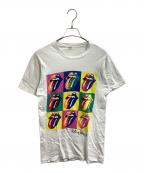 FRUIT OF THE LOOMフルーツオブザルーム）の古着「The North American Tour T-Shirt / USA製 / The Rolling Stones」｜ホワイト
