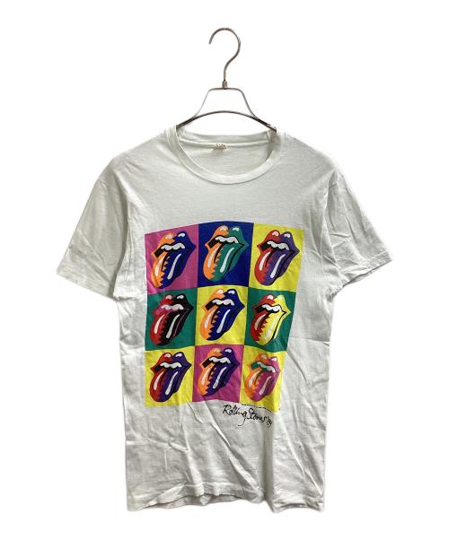 FRUIT OF THE LOOM（フルーツオブザルーム）FRUIT OF THE LOOM (フルーツオブザルーム) The North American Tour T-Shirt / USA製 / The Rolling Stones  ホワイト サイズ:Lの古着・服飾アイテム