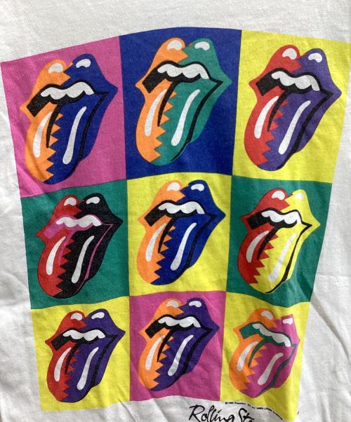FRUIT OF THE LOOM（フルーツオブザルーム）FRUIT OF THE LOOM (フルーツオブザルーム) The North American Tour T-Shirt / USA製 / The Rolling Stones  ホワイト サイズ:Lの古着・服飾アイテム