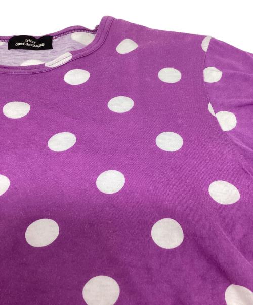 tricot COMME des GARCONS（トリココムデギャルソン）tricot COMME des GARCONS (トリココムデギャルソン) Tシャツ パープル サイズ:表記無しの古着・服飾アイテム