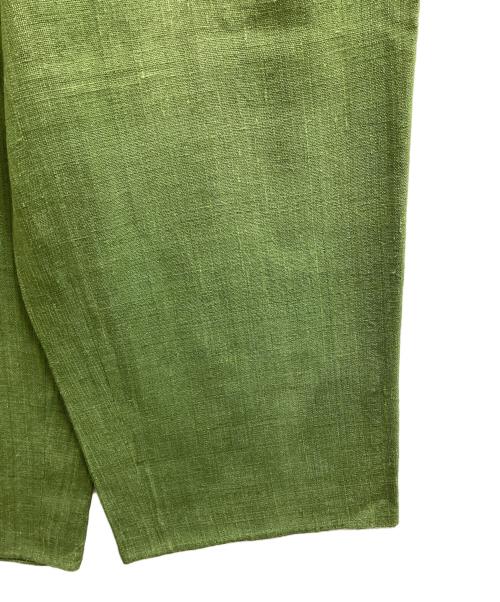 tricot COMME des GARCONS（トリココムデギャルソン）tricot COMME des GARCONS (トリココムデギャルソン) シルクワイドパンツ グリーン サイズ:Mの古着・服飾アイテム
