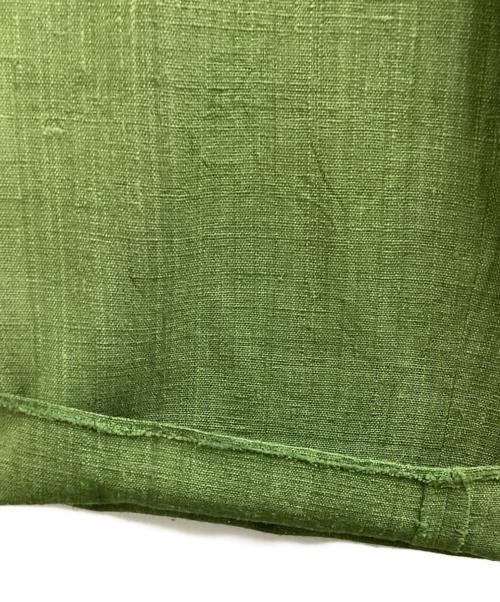 tricot COMME des GARCONS（トリココムデギャルソン）tricot COMME des GARCONS (トリココムデギャルソン) シルクワイドパンツ グリーン サイズ:Mの古着・服飾アイテム