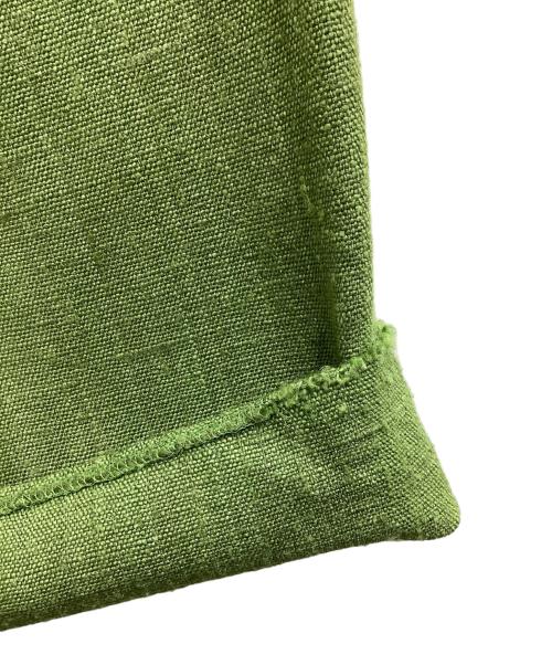 tricot COMME des GARCONS（トリココムデギャルソン）tricot COMME des GARCONS (トリココムデギャルソン) シルクワイドパンツ グリーン サイズ:Mの古着・服飾アイテム