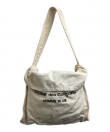 COMME des GARCONS HOMME PLUS（コムデギャルソンオムプリュス）の古着「ニュースペーパーバッグ」｜アイボリー