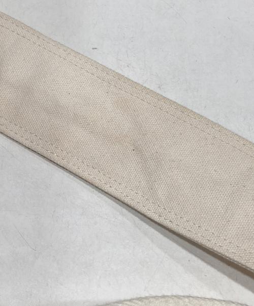 COMME des GARCONS HOMME PLUS（コムデギャルソンオムプリュス）COMME des GARCONS HOMME PLUS (コムデギャルソンオムプリュス) ニュースペーパーバッグ アイボリーの古着・服飾アイテム