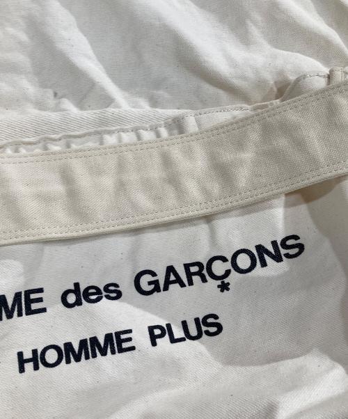 COMME des GARCONS HOMME PLUS（コムデギャルソンオムプリュス）COMME des GARCONS HOMME PLUS (コムデギャルソンオムプリュス) ニュースペーパーバッグ アイボリーの古着・服飾アイテム