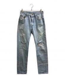LEVI'S（リーバイス）の古着「デニムパンツ / 501-0112 / ボタン裏217 / カナダ製」｜ブルー