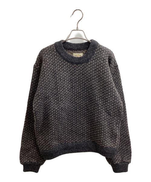 L.L.Bean（エルエルビーン）L.L.Bean (エルエルビーン) バーズアイニット グレー サイズ:Sの古着・服飾アイテム