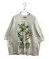 Monostereo（モノステレオ）の古着「LEAFY GREENS FOOTBALL TEE」｜ホワイト