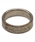 TIFFANY & Co.ティファニー）の古着「リターントゥティファニー ナローリング」｜シルバー