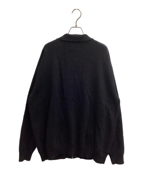 FUCKING AWESOME（ファッキンオーサム）Fucking Awesome (ファッキンオーサム) BULL SHIRT ZIP CARDIGAN ブラック サイズ:2Ｘの古着・服飾アイテム