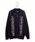Fucking Awesome（ファッキンオーサム）の古着「BULL SHIRT ZIP CARDIGAN」｜ブラック