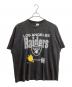 Majestic（マジェスティック）の古着「古着 Tシャツ / USA製 / LOS ANGELES Raiders」｜ブラック