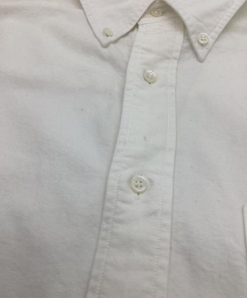 Graphpaper（グラフペーパー）Graphpaper (グラフペーパー) Oxford L/S Oversized B.D Shirt ホワイト サイズ:0/Sの古着・服飾アイテム
