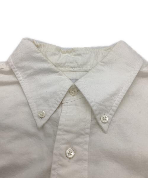 Graphpaper（グラフペーパー）Graphpaper (グラフペーパー) Oxford L/S Oversized B.D Shirt ホワイト サイズ:0/Sの古着・服飾アイテム