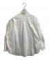 Graphpaper (グラフペーパー) Oxford L/S Oversized B.D Shirt ホワイト サイズ:0/S：8000円