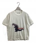 ATTACHMENT×GODZILLAアタッチメント×ゴジラ）の古着「コラボTシャツ」｜ホワイト